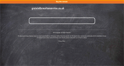 Desktop Screenshot of graininformationservice.co.uk