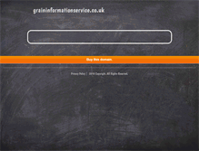 Tablet Screenshot of graininformationservice.co.uk